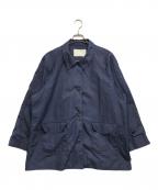 OHOTOROオオトロ）の古着「Surface Half Trench Coat」｜ブルー