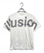 COMME des GARCONS SHIRTコムデギャルソンシャツ）の古着「プリントTシャツ」｜ホワイト