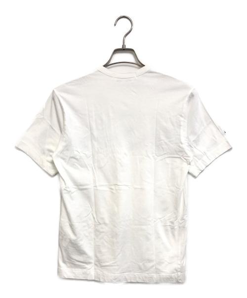 COMME des GARCONS SHIRT（コムデギャルソンシャツ）COMME des GARCONS SHIRT (コムデギャルソンシャツ) プリントTシャツ ホワイト サイズ:Sの古着・服飾アイテム