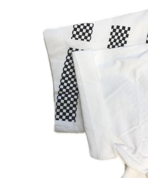 COMME des GARCONS SHIRT（コムデギャルソンシャツ）COMME des GARCONS SHIRT (コムデギャルソンシャツ) プリントTシャツ ホワイト サイズ:Sの古着・服飾アイテム