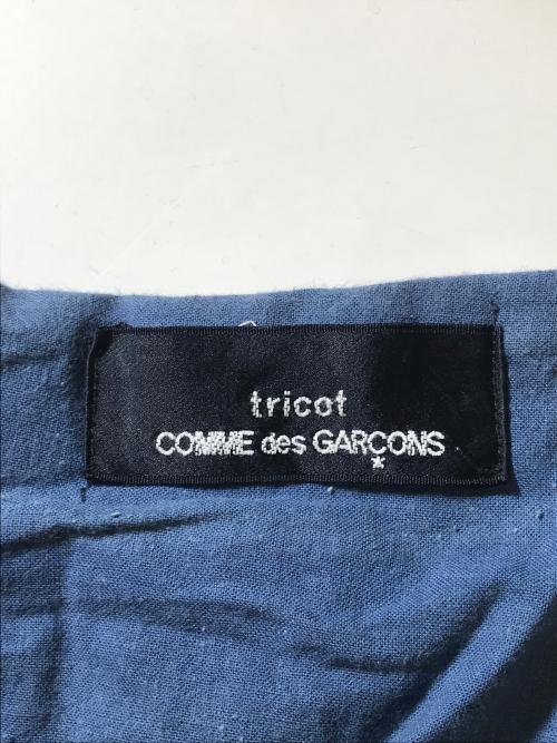 tricot COMME des GARCONS（トリココムデギャルソン）tricot COMME des GARCONS (トリココムデギャルソン) ドッキングニット ブラック サイズ:表記なしの古着・服飾アイテム