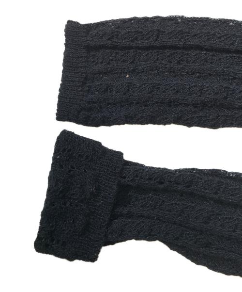 tricot COMME des GARCONS（トリココムデギャルソン）tricot COMME des GARCONS (トリココムデギャルソン) ドッキングニット ブラック サイズ:表記なしの古着・服飾アイテム