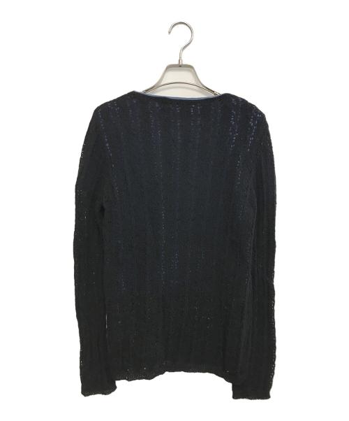 tricot COMME des GARCONS（トリココムデギャルソン）tricot COMME des GARCONS (トリココムデギャルソン) ドッキングニット ブラック サイズ:表記なしの古着・服飾アイテム