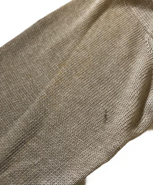 COMME des GARCONS HOMME（コムデギャルソン オム）COMME des GARCONS HOMME (コムデギャルソン オム) リネンニットカーディガン ベージュ サイズ:表記なしの古着・服飾アイテム