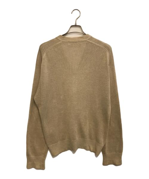 COMME des GARCONS HOMME（コムデギャルソン オム）COMME des GARCONS HOMME (コムデギャルソン オム) リネンニットカーディガン ベージュ サイズ:表記なしの古着・服飾アイテム