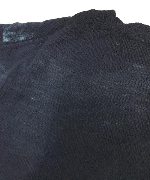 COMME des GARCONS HOMME PLUS（コムデギャルソンオムプリュス）COMME des GARCONS HOMME PLUS (コムデギャルソンオムプリュス) 袖ボーダーニット ネイビー サイズ:表記なしの古着・服飾アイテム