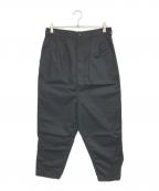 COMME des GARCONS HOMMEコムデギャルソン オム）の古着「タックパンツ」｜ブラック