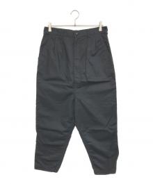 COMME des GARCONS HOMME（コムデギャルソン オム）の古着「タックパンツ」｜ブラック