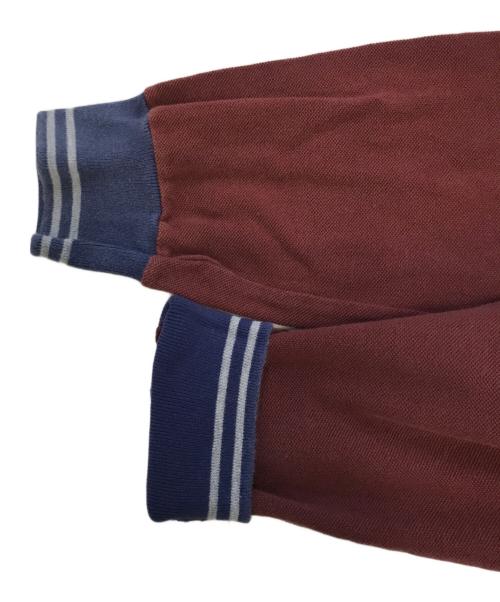 COMME des GARCONS HOMME PLUS（コムデギャルソンオムプリュス）COMME des GARCONS HOMME PLUS (コムデギャルソンオムプリュス) 長袖ポロシャツ レッド サイズ:Mの古着・服飾アイテム