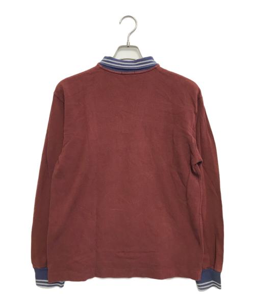 COMME des GARCONS HOMME PLUS（コムデギャルソンオムプリュス）COMME des GARCONS HOMME PLUS (コムデギャルソンオムプリュス) 長袖ポロシャツ レッド サイズ:Mの古着・服飾アイテム
