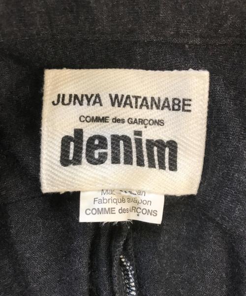 JUNYA WATANABE COMME des GARCONS（(ジュンヤワタナベ コムデギャルソン）JUNYA WATANABE COMME des GARCONS ((ジュンヤワタナベ コムデギャルソン) デニムジャケット ドッキングワンピース インディゴ×ブラック サイズ:XSの古着・服飾アイテム