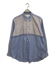 COMME des GARCONS SHIRT（コムデギャルソンシャツ）の古着「シャツ」｜ブルー