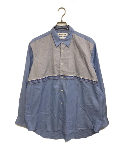 COMME des GARCONS SHIRT（コムデギャルソンシャツ）COMME des GARCONS SHIRT (コムデギャルソンシャツ) シャツ ブルー サイズ:Mの古着・服飾アイテム