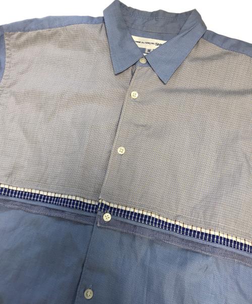 COMME des GARCONS SHIRT（コムデギャルソンシャツ）COMME des GARCONS SHIRT (コムデギャルソンシャツ) シャツ ブルー サイズ:Mの古着・服飾アイテム