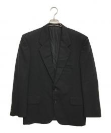 COMME des GARCONS HOMME DEUX（コムデギャルソン オム ドゥ）の古着「90's ウールギャバ テーラードジャケット」｜ブラック