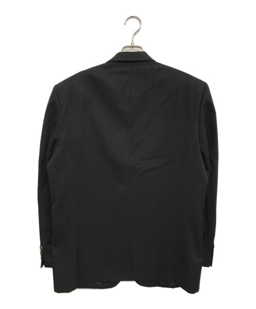 COMME des GARCONS HOMME DEUX（コムデギャルソン オム ドゥ）COMME des GARCONS HOMME DEUX (コムデギャルソン オム ドゥ) 90's ウールギャバ テーラードジャケット ブラック サイズ:Sの古着・服飾アイテム