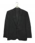 COMME des GARCONS HOMME DEUX（コムデギャルソン オム ドゥ）の古着「90's ウールギャバ テーラードジャケット」｜ブラック