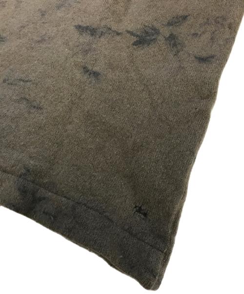 tricot COMME des GARCONS（トリココムデギャルソン）tricot COMME des GARCONS (トリココムデギャルソン) 縮絨切替ニット カーキ サイズ:表記なしの古着・服飾アイテム