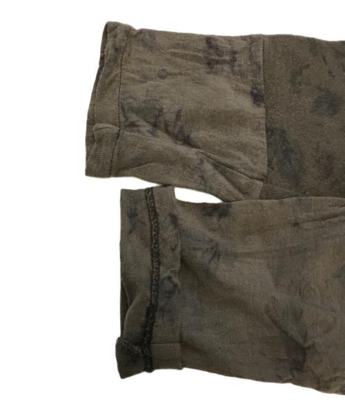 tricot COMME des GARCONS（トリココムデギャルソン）tricot COMME des GARCONS (トリココムデギャルソン) 縮絨切替ニット カーキ サイズ:表記なしの古着・服飾アイテム