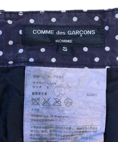 COMME des GARCONS HOMME（コムデギャルソン オム）COMME des GARCONS HOMME (コムデギャルソン オム) 製品染めパンツ パープル サイズ:Sの古着・服飾アイテム