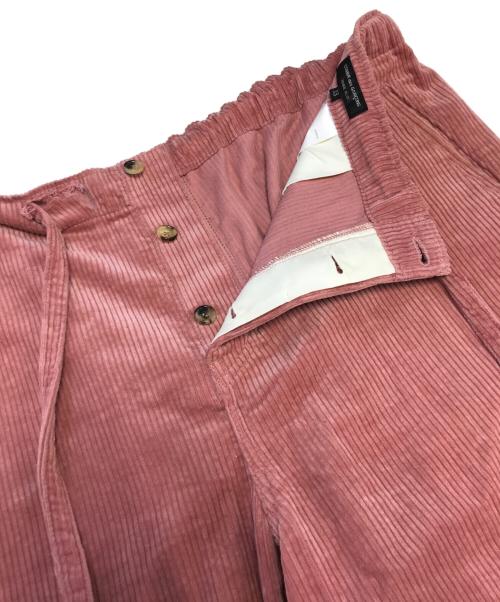 COMME des GARCONS HOMME PLUS（コムデギャルソンオムプリュス）COMME des GARCONS HOMME PLUS (コムデギャルソンオムプリュス) クロップド  コーデュロイパンツ ピンク サイズ:XSの古着・服飾アイテム