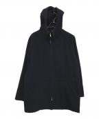 COMME des GARCONS HOMMEコムデギャルソン オム）の古着「フーデッドコート」｜ネイビー