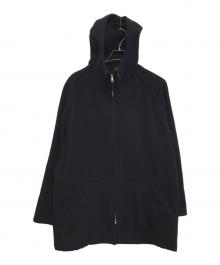 COMME des GARCONS HOMME（コムデギャルソン オム）の古着「フーデッドコート」｜ネイビー