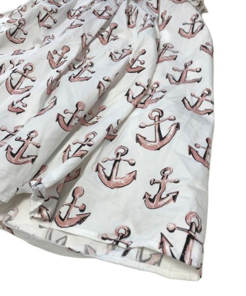 MIU MIU（ミュウミュウ）MIU MIU (ミュウミュウ) eriwakiyama (エリワキヤマ) ミニスカート ホワイト サイズ:40の古着・服飾アイテム