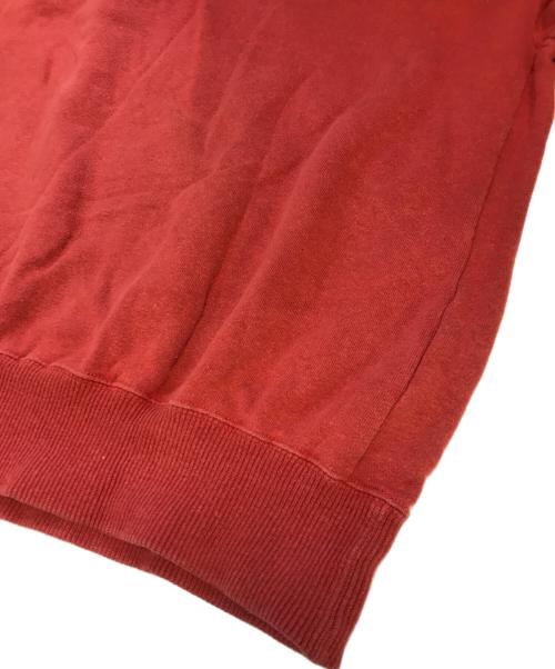 ISSEY MIYAKE（イッセイミヤケ）ISSEY MIYAKE (イッセイミヤケ) バックロゴスウェット レッド サイズ:FREEの古着・服飾アイテム