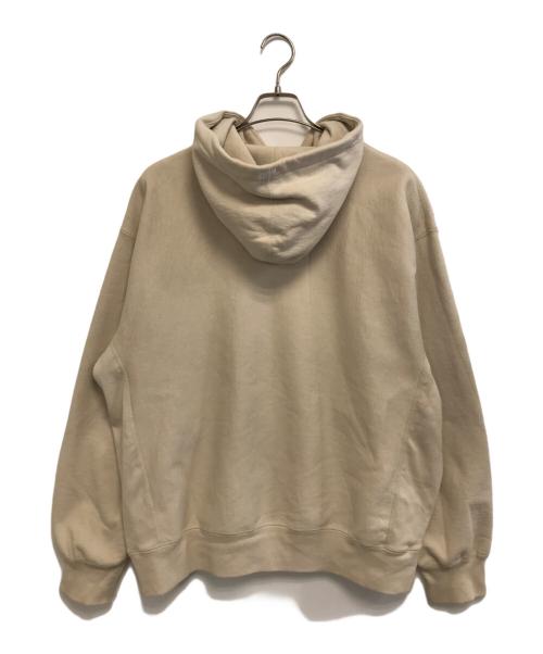 SUPREME（シュプリーム）Supreme (シュプリーム) Box Logo Hooded Sweatshirt ベージュ サイズ:Lの古着・服飾アイテム