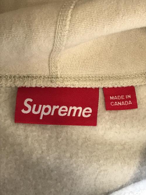 SUPREME（シュプリーム）Supreme (シュプリーム) Box Logo Hooded Sweatshirt ベージュ サイズ:Lの古着・服飾アイテム