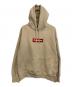 Supreme（シュプリーム）の古着「Box Logo Hooded Sweatshirt」｜ベージュ