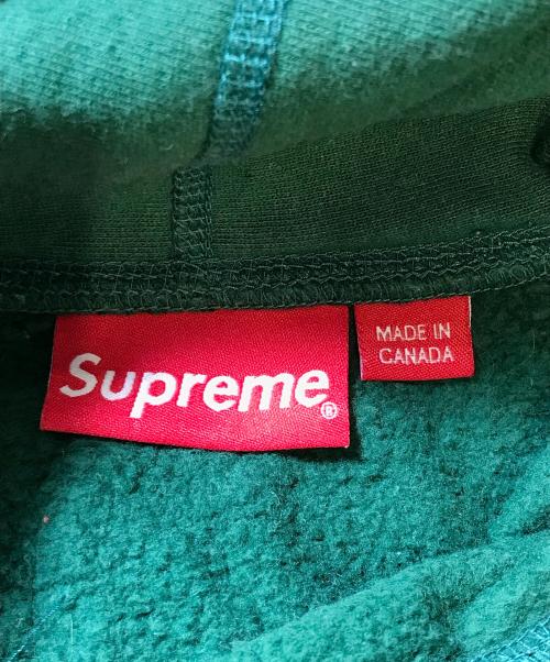 SUPREME（シュプリーム）Supreme (シュプリーム) Hearts Arc Hooded Sweatshirt グリーン サイズ:Mの古着・服飾アイテム