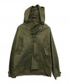 U'S NAVYユーエスネイビー）の古着「Deck Rain Parka」｜オリーブ