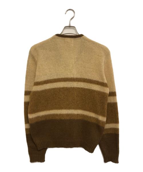 Nofibegian（ノーフィビッジアン）Nofibegian (ノーフィビッジアン) モヘアカーディガン ブラウン サイズ:Mの古着・服飾アイテム