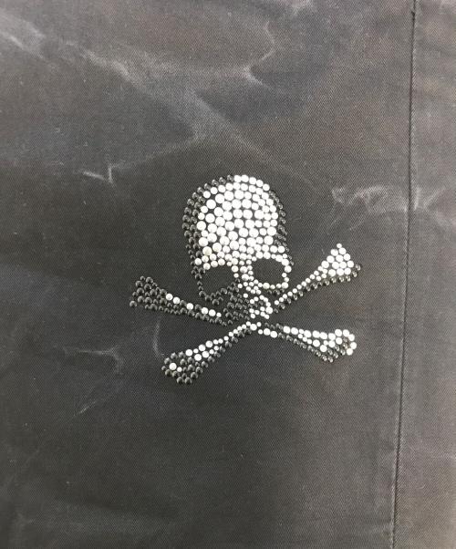 Roen（ロエン）Roen (ロエン) SEMANTIC DESIGN (セマンティックデザイン) スカルパンツ ブラック サイズ:Sの古着・服飾アイテム