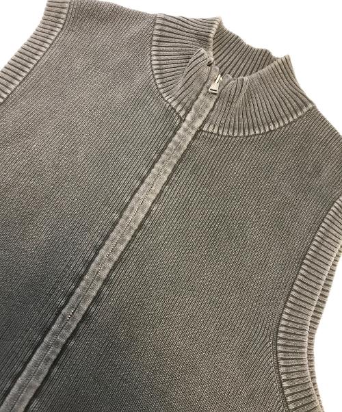 Matin Kim（マーティン・キム）Matin Kim (マーティン・キム) ニットベスト ブラック サイズ:Lの古着・服飾アイテム