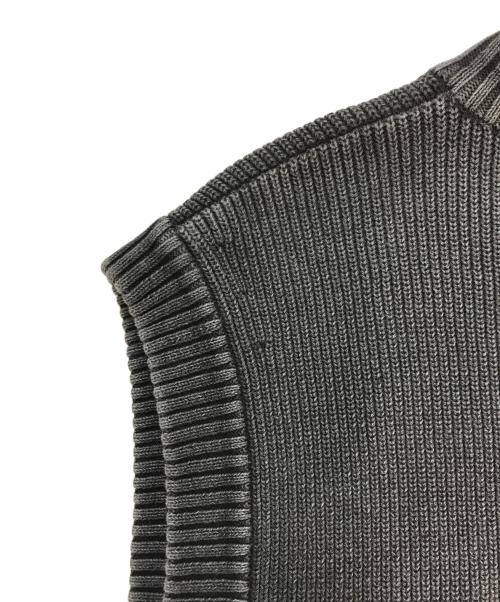 Matin Kim（マーティン・キム）Matin Kim (マーティン・キム) ニットベスト ブラック サイズ:Lの古着・服飾アイテム