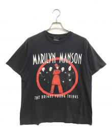 Marilyn Manson（マリリンマンソン）の古着「00's MARILYN MANSON(マリリン・マンソン)バンドTシャツ」｜ブラック