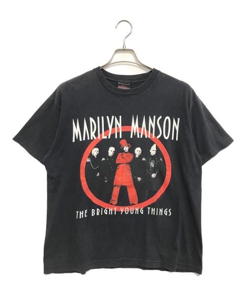 Marilyn Manson（マリリンマンソン）Marilyn Manson (マリリンマンソン) 00's MARILYN MANSON(マリリン・マンソン)バンドTシャツ ブラック サイズ:Lの古着・服飾アイテム