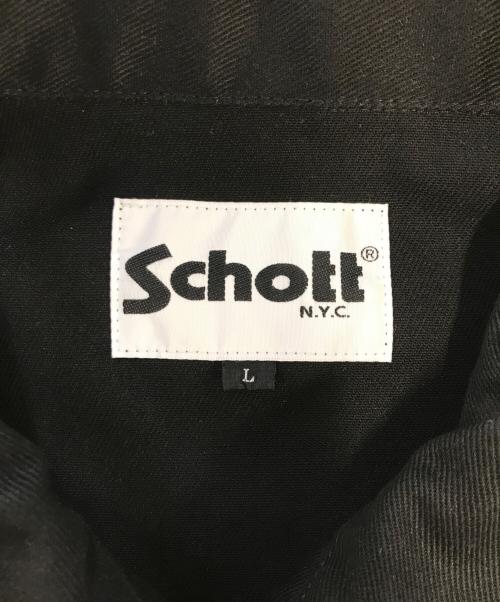 Schott（ショット）Schott (ショット) ワークジャケット ブラック サイズ:Lの古着・服飾アイテム