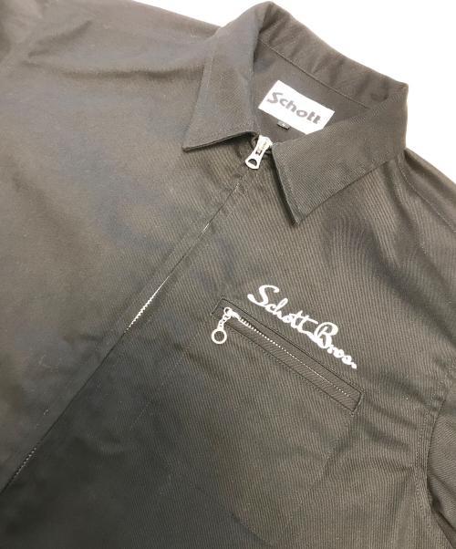 Schott（ショット）Schott (ショット) ワークジャケット ブラック サイズ:Lの古着・服飾アイテム