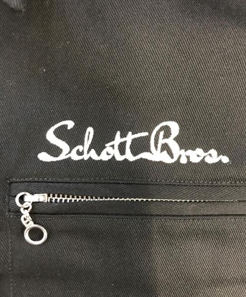 Schott（ショット）Schott (ショット) ワークジャケット ブラック サイズ:Lの古着・服飾アイテム