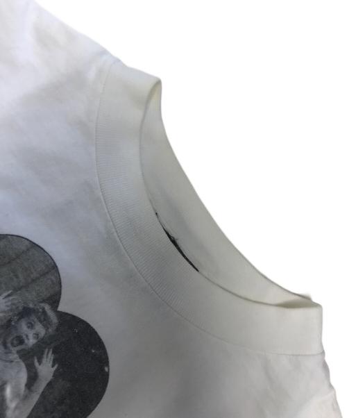 MARLIN TEASE（マーリンティーズ）MARLIN TEASE (マーリンティーズ) プリントTシャツ ホワイト サイズ:Lの古着・服飾アイテム
