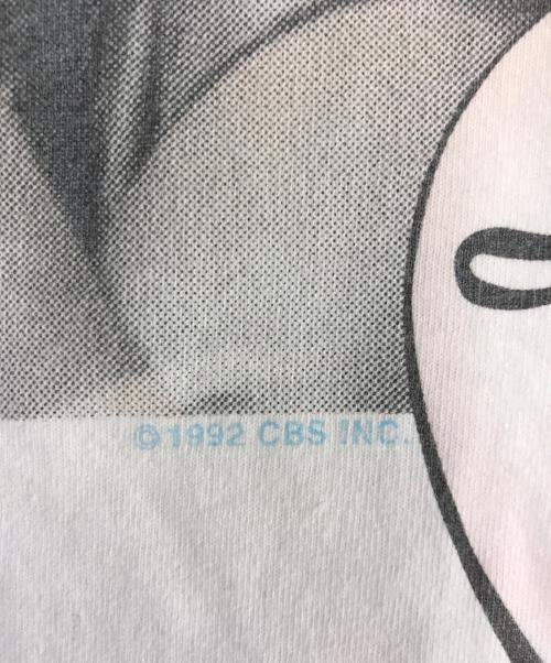 MARLIN TEASE（マーリンティーズ）MARLIN TEASE (マーリンティーズ) プリントTシャツ ホワイト サイズ:Lの古着・服飾アイテム