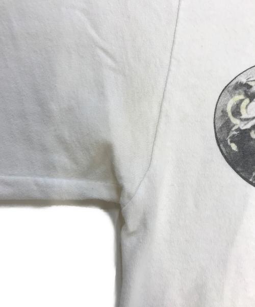 MARLIN TEASE（マーリンティーズ）MARLIN TEASE (マーリンティーズ) プリントTシャツ ホワイト サイズ:Lの古着・服飾アイテム