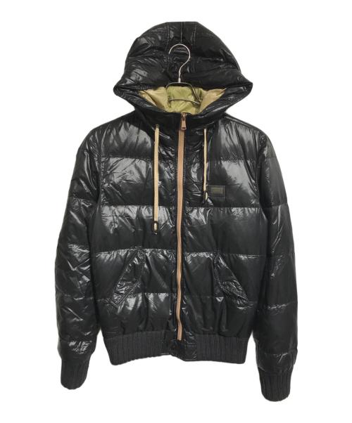 DOLCE & GABBANA（ドルチェ＆ガッバーナ）DOLCE & GABBANA (ドルチェ＆ガッバーナ) ダウンジャケット ブラック サイズ:44の古着・服飾アイテム