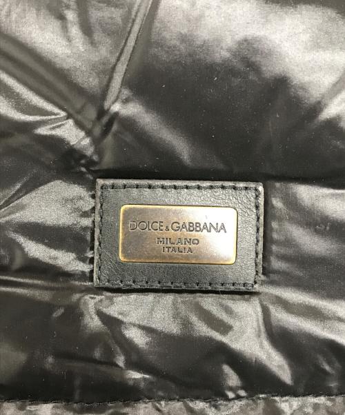 DOLCE & GABBANA（ドルチェ＆ガッバーナ）DOLCE & GABBANA (ドルチェ＆ガッバーナ) ダウンジャケット ブラック サイズ:44の古着・服飾アイテム