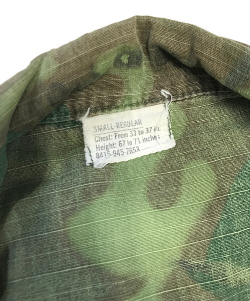US ARMY（ユーエスアーミー）US ARMY (ユーエスアーミー) ジャングルファティーグジャケット グリーン サイズ:S-Rの古着・服飾アイテム