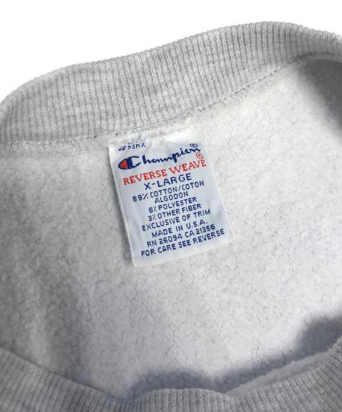 Champion（チャンピオン）Champion (チャンピオン) リバースウィーブスウェット グレー サイズ:XLの古着・服飾アイテム